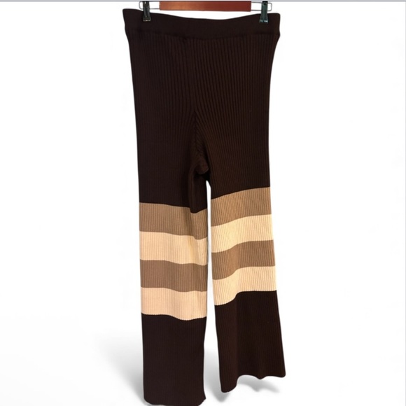 Free People Beach KamiRibbed Sweater Pants NWOT - Picture 5 of 6